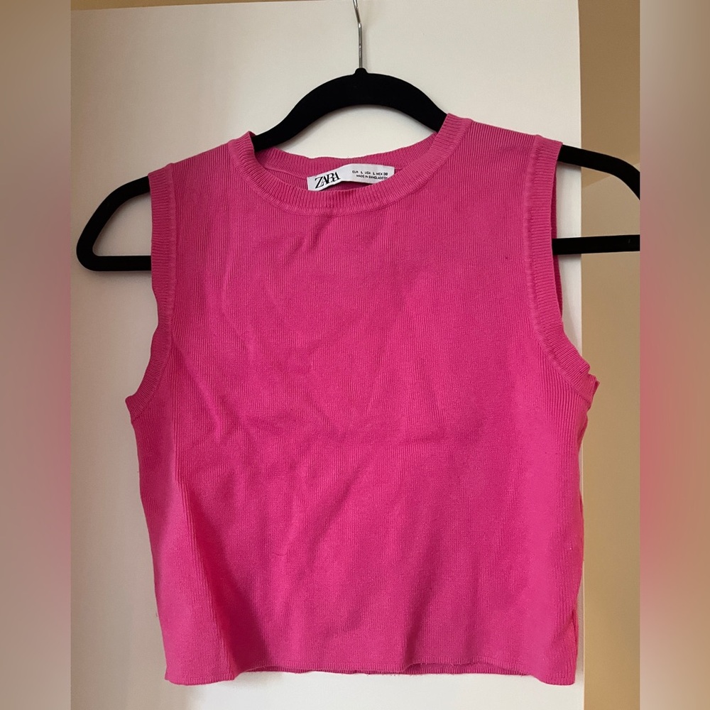 Zara Fuchsia Tank Top